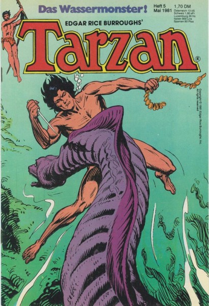 Tarzan, Der Neue 1981/ 5 (Z1), Ehapa