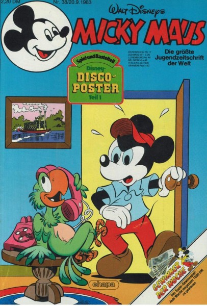 Micky Maus 1983/ 38 (Z0-1/1), Ehapa