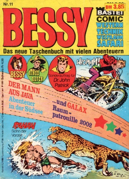 Bessy Taschenbuch 11 (Z1-2/2), Bastei