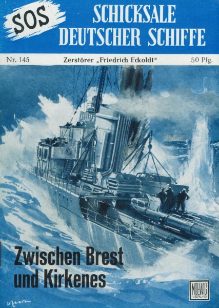 SOS - Schicksale deutscher Schiffe 145 (Z0), Moewig