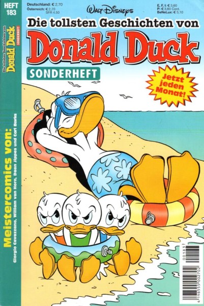 Die tollsten Geschichten von Donald Duck Sonderheft 183 (Z1), Ehapa