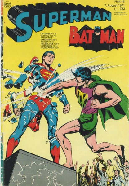 Superman 1971/ 16 (Z2), Ehapa