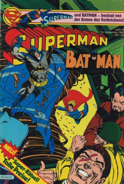 Superman 1982/ 19 (Z1-2), Ehapa