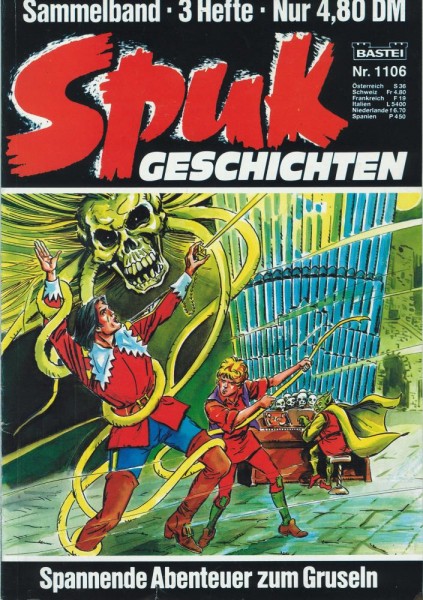 Spuk Geschichten Sammelband 1106 (Z1), Bastei