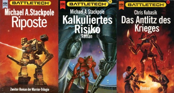 Battletech - Science Fiction Konvolut (15 Stück) (Z1-2), Heyne