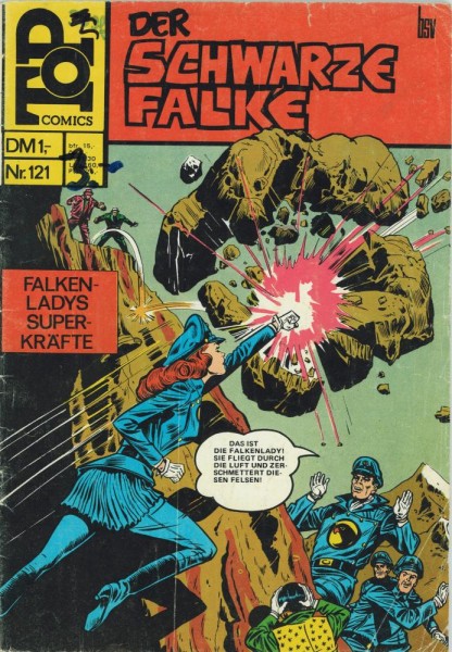 Top Comics - Der schwarze Falke 121 (Z2-3, SZ), bsv