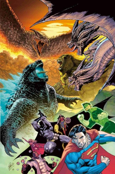 Justice League vs. Godzilla vs. King Kong 2 Variant-Cover, Panini