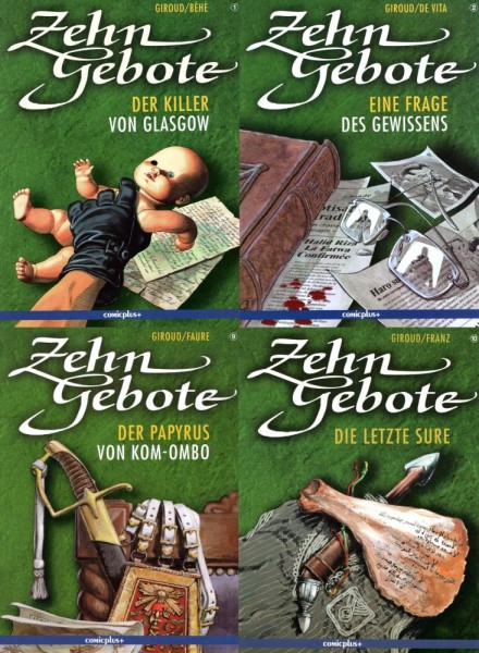 Zehn Gebote 1-4, 6-10 (Z1, 1. Auflage), Comicplus