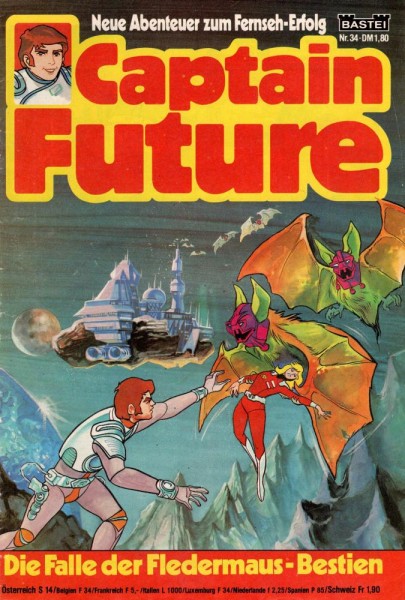 Captain Future 34 (Z1), Bastei