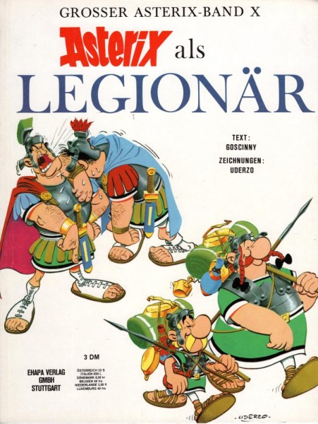 Asterix 10 (Z1, 1. Auflage), Ehapa