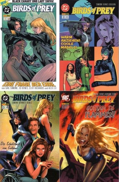 Birds of Prey - Sonderband 1-4 (Z0-1), Panini