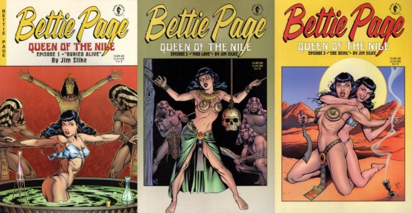 Bettie Page - Queen of the Nile 1-3 (Z0), Dark Horse