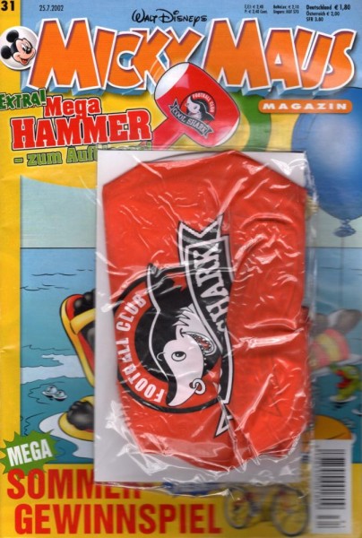 Micky Maus 2002/ 31 (Z0-1), Ehapa