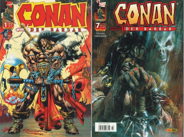 Conan der Barbar 1-7 (Z1-), Panini