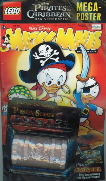 Micky Maus 2011/ 22 (Z1-2), Ehapa