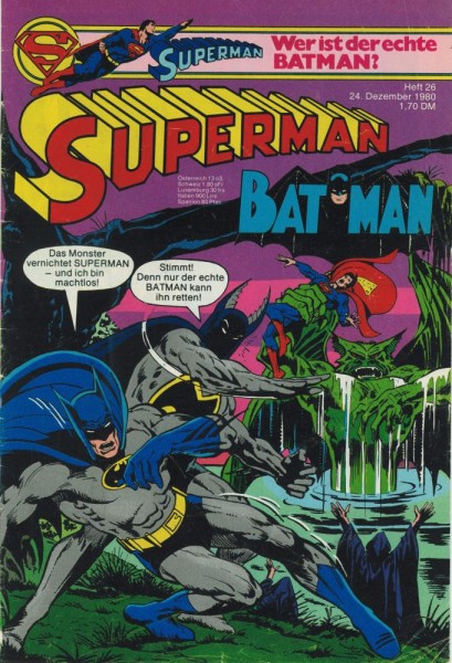 Superman 1980/ 26 (Z1-2), Ehapa