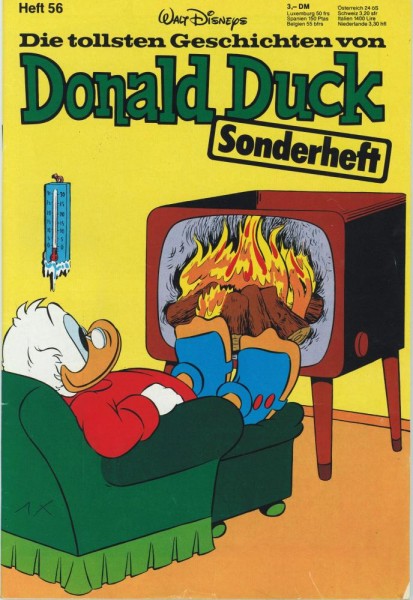 Die tollsten Geschichten von Donald Duck Sonderheft 56 (Z1-, Sz, Beilage), Ehapa