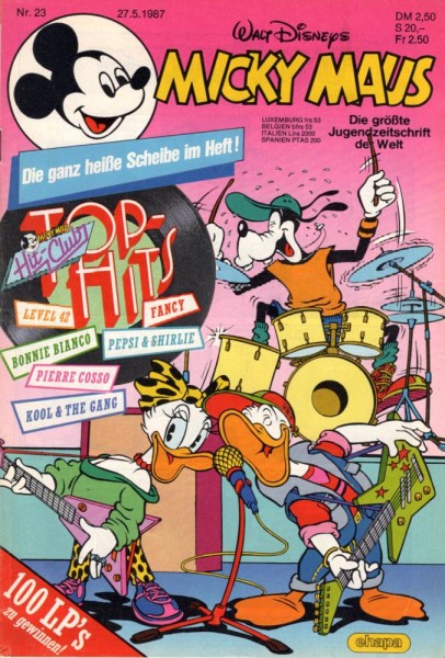 Micky Maus 1987/ 23 (Z1-), Ehapa