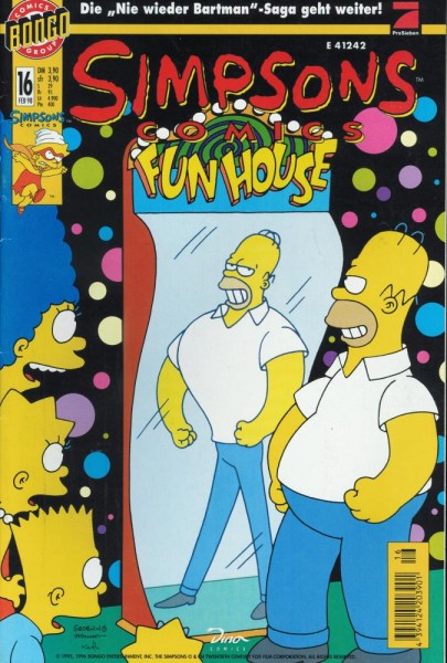 Simpsons Comics 16 (Z1), Panini