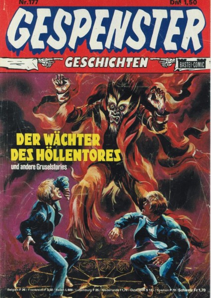 Gespenster Geschichten 177 (Z2, Ts), Bastei