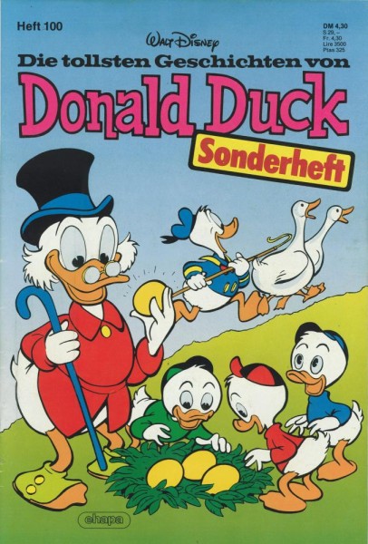 Die tollsten Geschichten von Donald Duck Sonderheft 100 (Z1), Ehapa