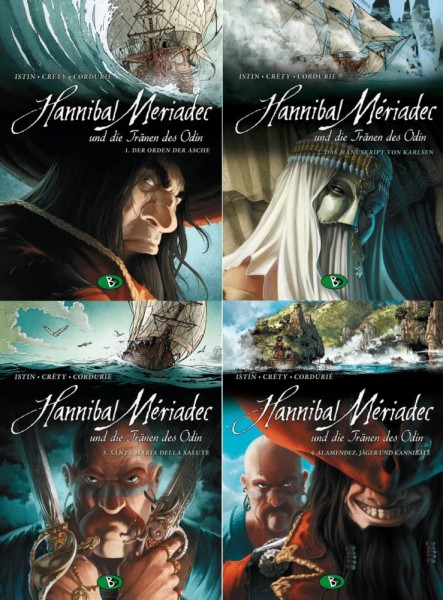 Hannibal Mériadec und die Tränen des Odin Bundle - Band 1-4, Bunte Dimensionen