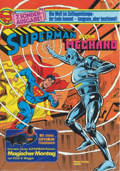 Superman Sonderausgabe 7 (Z1-2/2), Ehapa