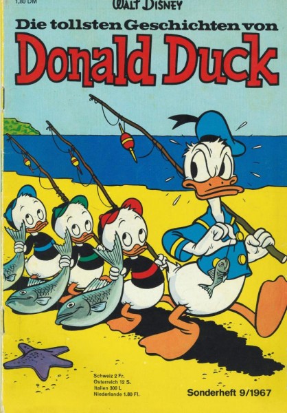 Die tollsten Geschichten von Donald Duck Sonderheft 9 (Z1-2), Ehapa