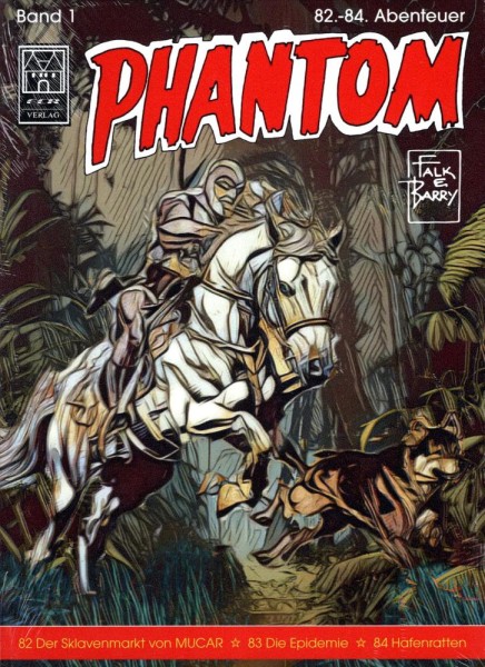 Phantom 82.-84. Abenteuer Hardcover, ECR-Verlag