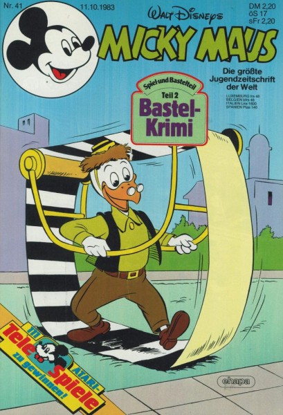Micky Maus 1983/ 41 (Z0-1/1), Ehapa