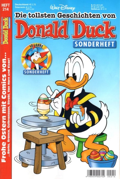 Die tollsten Geschichten von Donald Duck Sonderheft 214 (Z0-1), Ehapa