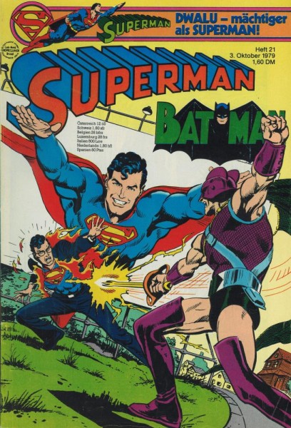 Superman 1979/ 21 (Z1, Sm), Ehapa