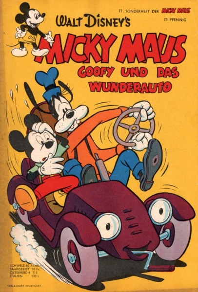 Micky Maus Sonderheft 17 (Z1-), Ehapa