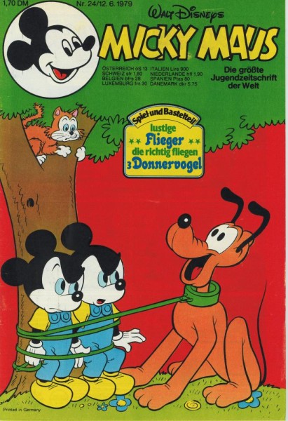 Micky Maus 1979/ 24 (Z0-1/1), Ehapa