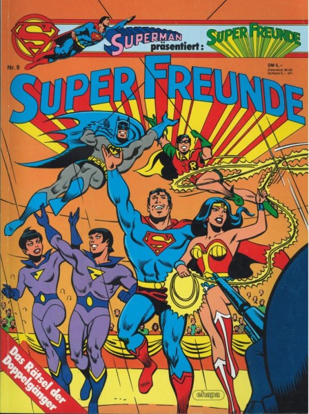 Superman präsentiert: Superfreunde 9 (Z1), Ehapa