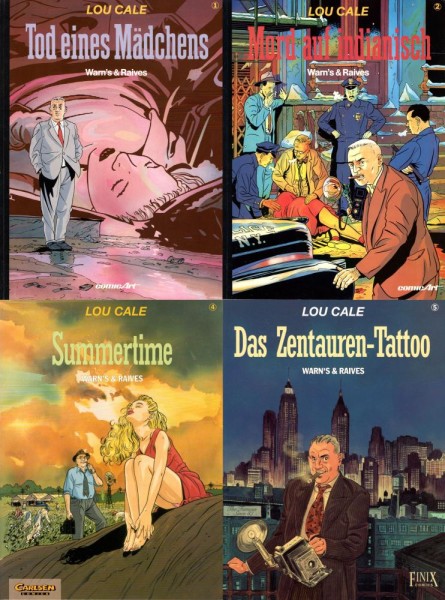 Lou Cale 1-5 (Z1, 1. Auflage), Carlsen