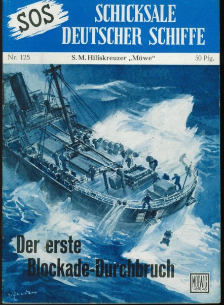 SOS - Schicksale deutscher Schiffe 125 (Z1), Moewig