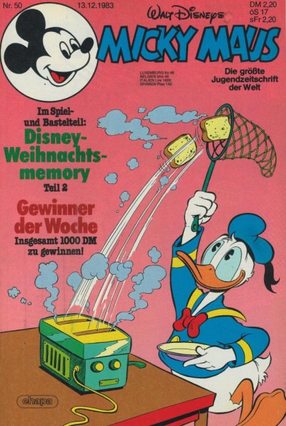 Micky Maus 1983/ 50 (Z1), Ehapa