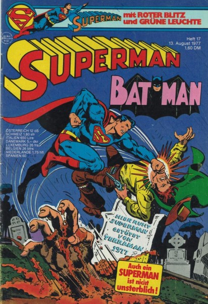 Superman 1977/ 17 (Z1, Sm), Ehapa