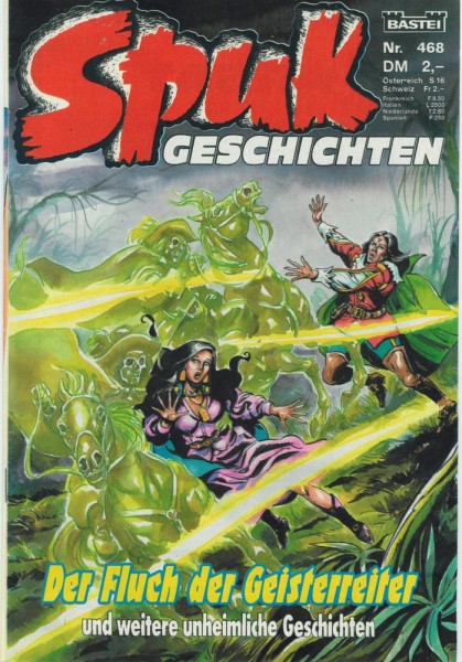 Spuk Geschichten 468 (Z1-2), Bastei