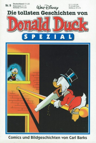 Die tollsten Geschichten von Donald Duck Spezial 9 (Z1), Ehapa