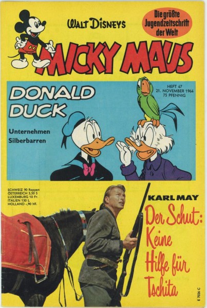 Micky Maus 1964/ 47 (Z1, Sm, St), Ehapa