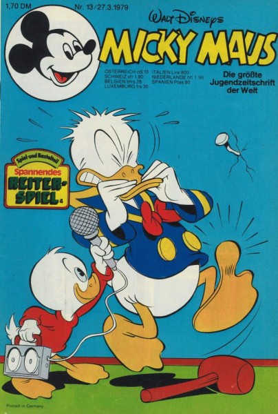 Micky Maus 1979/ 13 (Z1), Ehapa