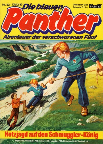 Die blauen Panther 22 (Z1), Bastei