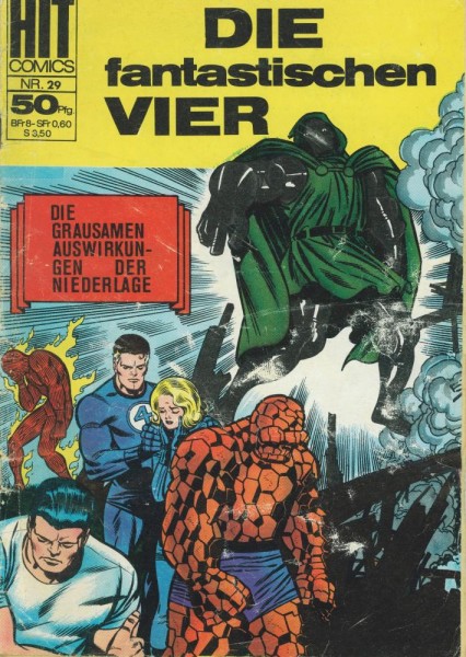 Hit Comics 29 - Die Fantastischen Vier (Z3), bsv