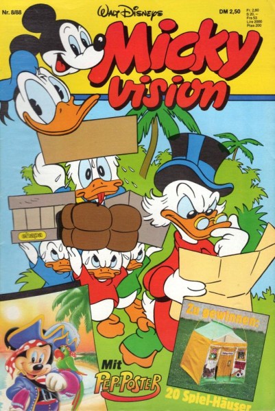 Mickyvision 2. Serie 1988 / 8 (Z1-), Ehapa