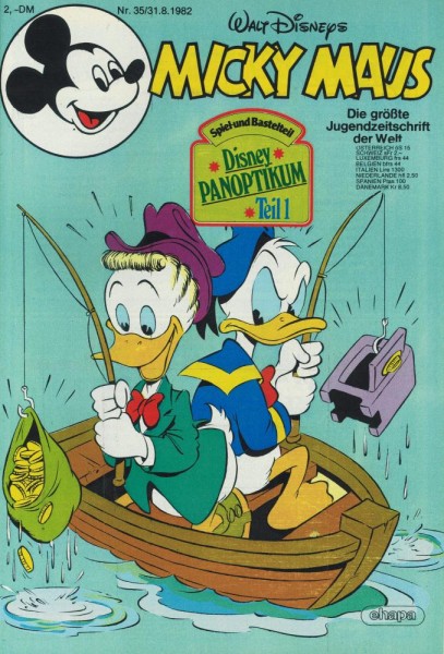 Micky Maus 1982/ 35 (Z0-1/1), Ehapa