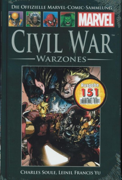 Hachette Marvel 151 - Civil War, Panini