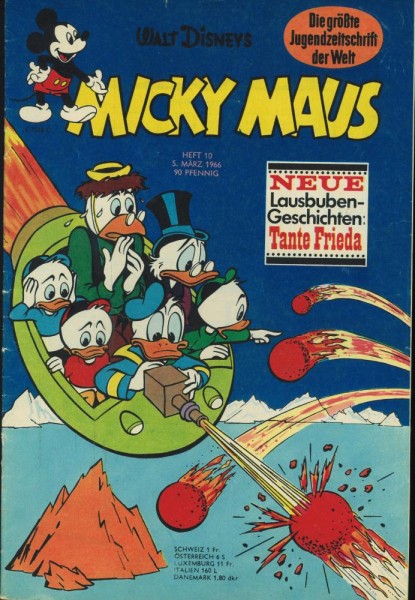 Micky Maus 1966/ 10 (Z1-2), Ehapa
