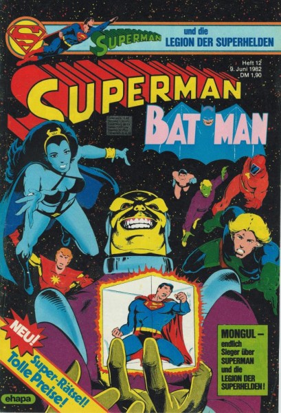Superman 1982/ 12 (Z1), Ehapa